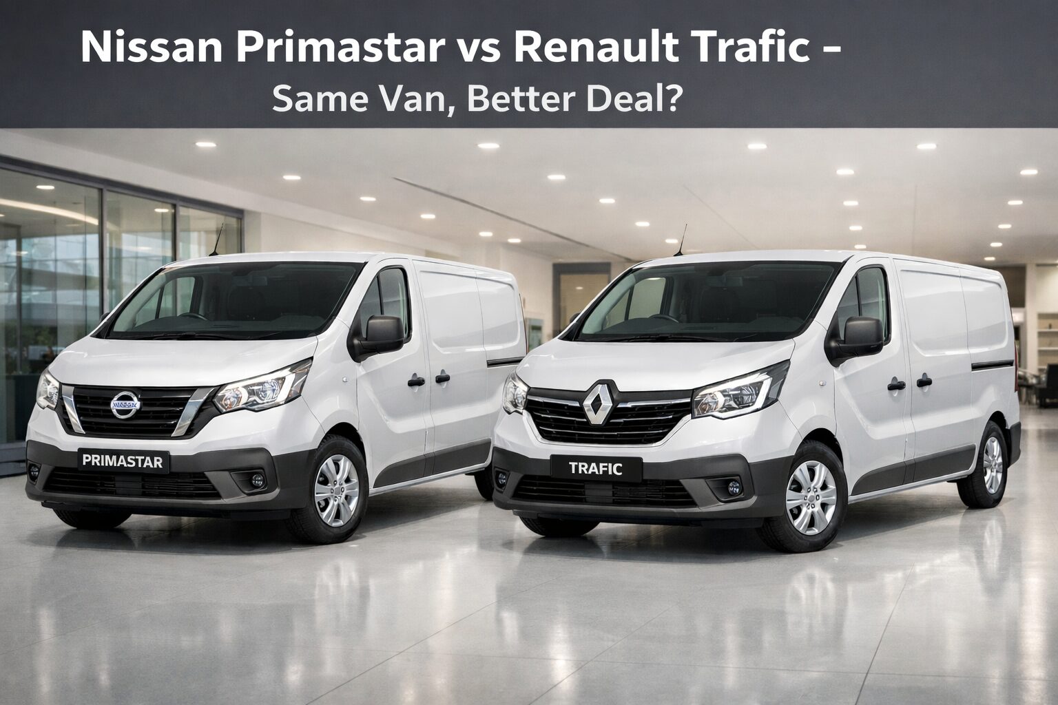 Nissan Primastar vs Renault Trafic: Which Van Offers Best Value in 2026?